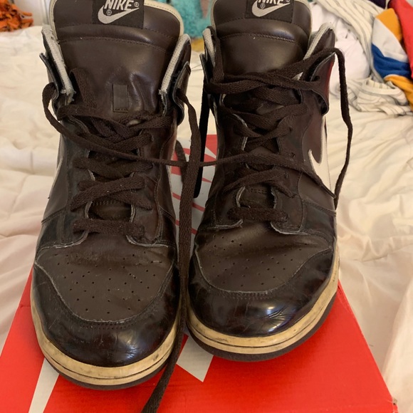 Nike Dunk High “Woodgrain” Size 11 - Picture 2 of 5